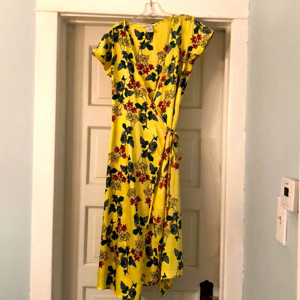 Floral Wrap Dress